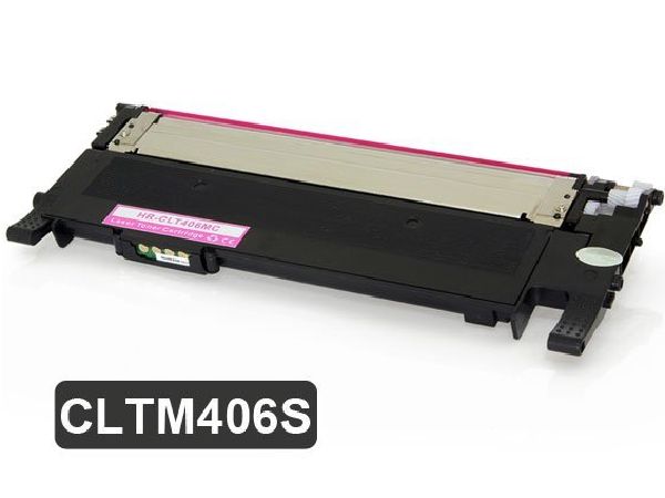 CARTUCHO DE TONER COMPATIVEL COM SAMSUNG CLT-M406S CLP365 CLP360 MAGENTA