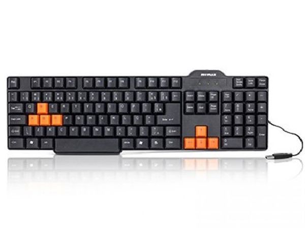 TECLADO USB GAMER ABNT-2 PRETO